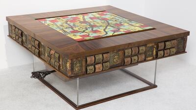 The We Play coffee table by Arsany & Peter. Courtesy Surge