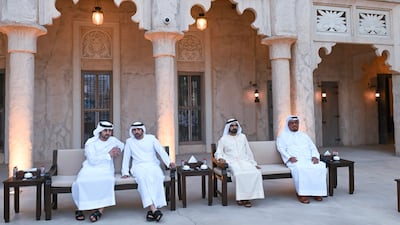 Sheikh Mohammed bin Rashid, Vice President and Ruler of Dubai, received Ramadan well-wishers at the Shindagha majlis in Dubai. All photos by: Wam