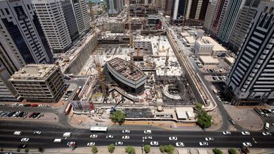 The Central Market project in 2008 in central Abu Dhabi ....