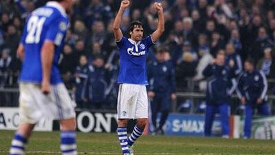 Raul has been an inspiration at German side Schalke. Patrik Stollarz / AFP
