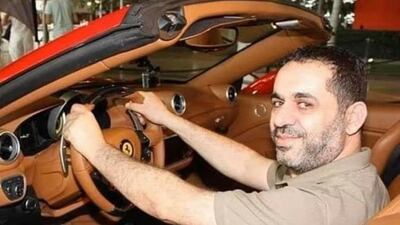 Omar Rawashdeh, 48, was admitted to the emirate's Rashid Hospital ten days ago after testing positive for the virus. Courtesy: Izzadin Al Rawashdeh