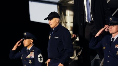 US President Joe Biden is under pressure from some Democrats to withdraw from the presidential election and let his party nominate a different candidate. AP