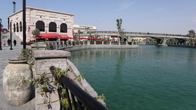 The Peninsula zone in Riverland at Dubai Parks and Resorts in Dubai. Pawan Singh / The National