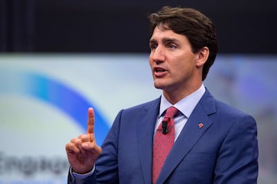 Pressure on: Justin Trudeau. AP