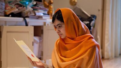 Malala Yousafzai at her home in England. Courtesy Caroline Furneaux