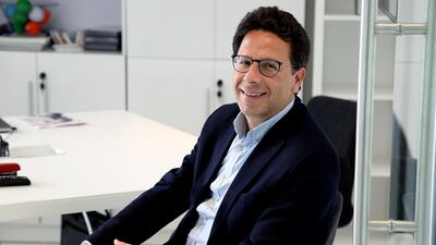 Walid Hanna, CEO of Middle East Venture Partners says the firm is in talks with prospective partners in Saudi Arabia to co-invest in start-ups in the Arab world's biggest economy. Satish Kumar / The National.