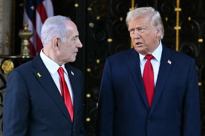 Israeli Prime Minister Benjamin Netanyahu’s dismissal of the Board of Peace plan for Gaza could sour relations with US President Donald Trump. AFP