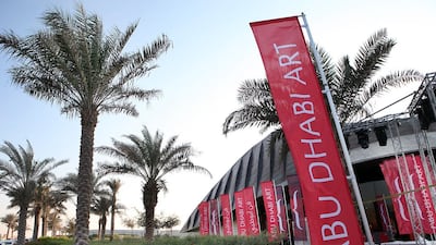 Abu Dhabi Art will run from November 8-11 at Manarat Al Saadiyat. Delores Johnson / The National