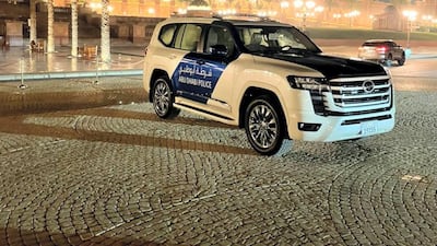 Dubai and Abu Dhabi police forces add Toyota's 2022 Land Cruiser to fleets.