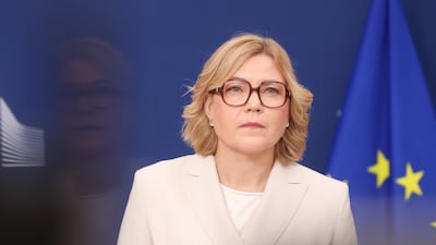 European Commission's Executive Vice-President for Technological Sovereignty Henna Virkkunen said Europe must play a leading role in technological innovation. EPA