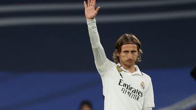 Real Madrid's Luka Modric. EPA