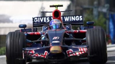 Murray Walker, the unmistakable voice of Formula One.