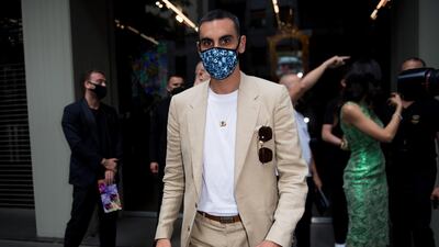 Davide Zappacosta arrives at the Dolce & Gabbana show during Milan Men's Fashion Week on June 19, 2021 in Milan, Italy. Getty Images