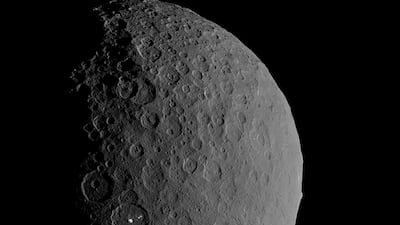 A view of the dwarf planet Ceres obtained by NASA's Dawn spacecraft. Reuters