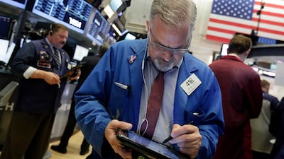 US markets closed sharply lower on Thursday on weaker than expected jobs data. Richard Drew / AP Photo