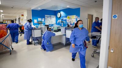 A survey showed 47 per cent of UK adults believe the NHS is 'not working' and requires significant reform. PA