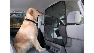 Front seat pet barrier, Dh95.
