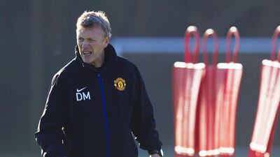 Manager David Moyes will host his former club Everton on Wednesday night for the first time since taking over at Manchester United. Jon Super / AP Photo