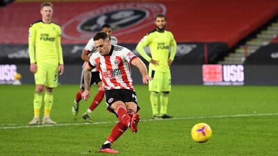 Billy Sharp – (On for Burke 59’) 6: Pressure put on Fernandez resulted in handball and a penalty to Blades that the veteran finished himself, low into the bottom corner. Yellow card for awful tackle on Schar that could have been red. PA