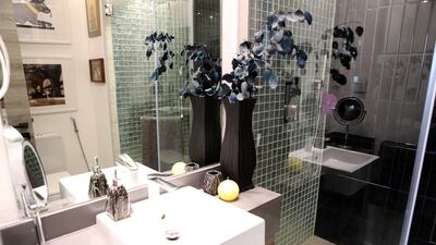 Ensuite bathroom to master bedroom. Pawan Singh / The National