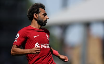 Liverpool's star forward Mohamed Salah. Getty