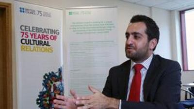 Michael Bechara the director of projects at the UAE British Council, says the International Young Design Entrepreneur award "celebrates the importance of creative entrepreneurs".