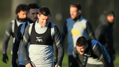 Liverpool's English midfielder James Milner. AFP