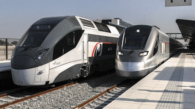 Etihad Rail first trip