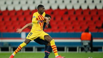 Ousmane Dembele 7 - Bright start and runs, one which led to a weak shot on target after 10, then shot far over after 12. Then shot again across the keeper after 18. Missed an easier chance after 34. Got into perfect positions all night, but couldn’t finish. AP