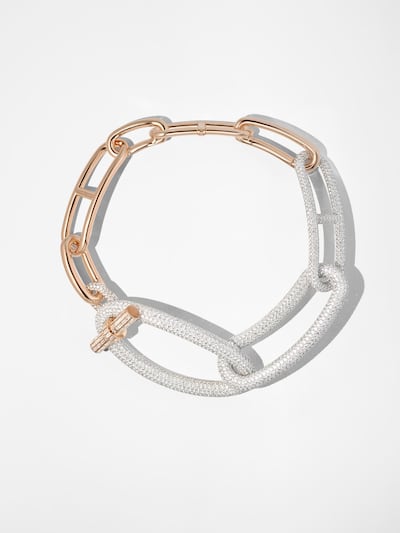 The Hermes Adage high jewellery necklace. Courtesy Hermes