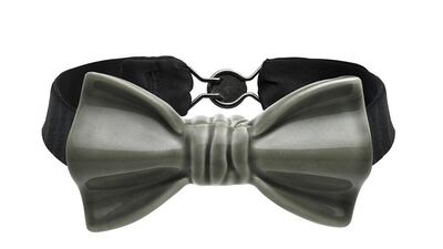 The Grigio Lucido or Grey Porcelain Bow. Courtesy: The Exposed House