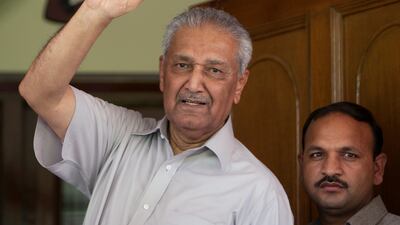 Pakistani nuclear scientist Abdul Qadeer Khan has died. Photo: Reuters
