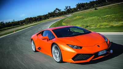 The Huracán builds on the success of its bestselling predecessor, the Gallardo, with a range of improvements, including a dual-clutch automated transmission, an all-new fuel-injection system and active suspension. Courtesy Lamborghini