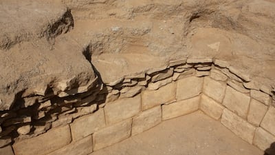 DCT Abu Dhabi uncovered a tomb dating back to the Wadi Suq era and the Late Bronze Age in Al Ain. Photo: Abu Dhabi Media Office