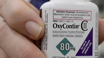 Oxycontin maker Purdue Pharma's filing for Chapter 11 bankruptcy potentially limits the level of payouts the company will make as a result of settling cases related to the opioid crisis. Ap Photo.