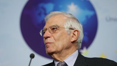 The EU's new chief diplomat Josep Borrell announced plans for a new human rights blacklist. EPA