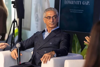 Dr Eli Abirached is an expert in recovery and biohacking at Dubai’s Restore Fitness. Antonie Robertson / The National
