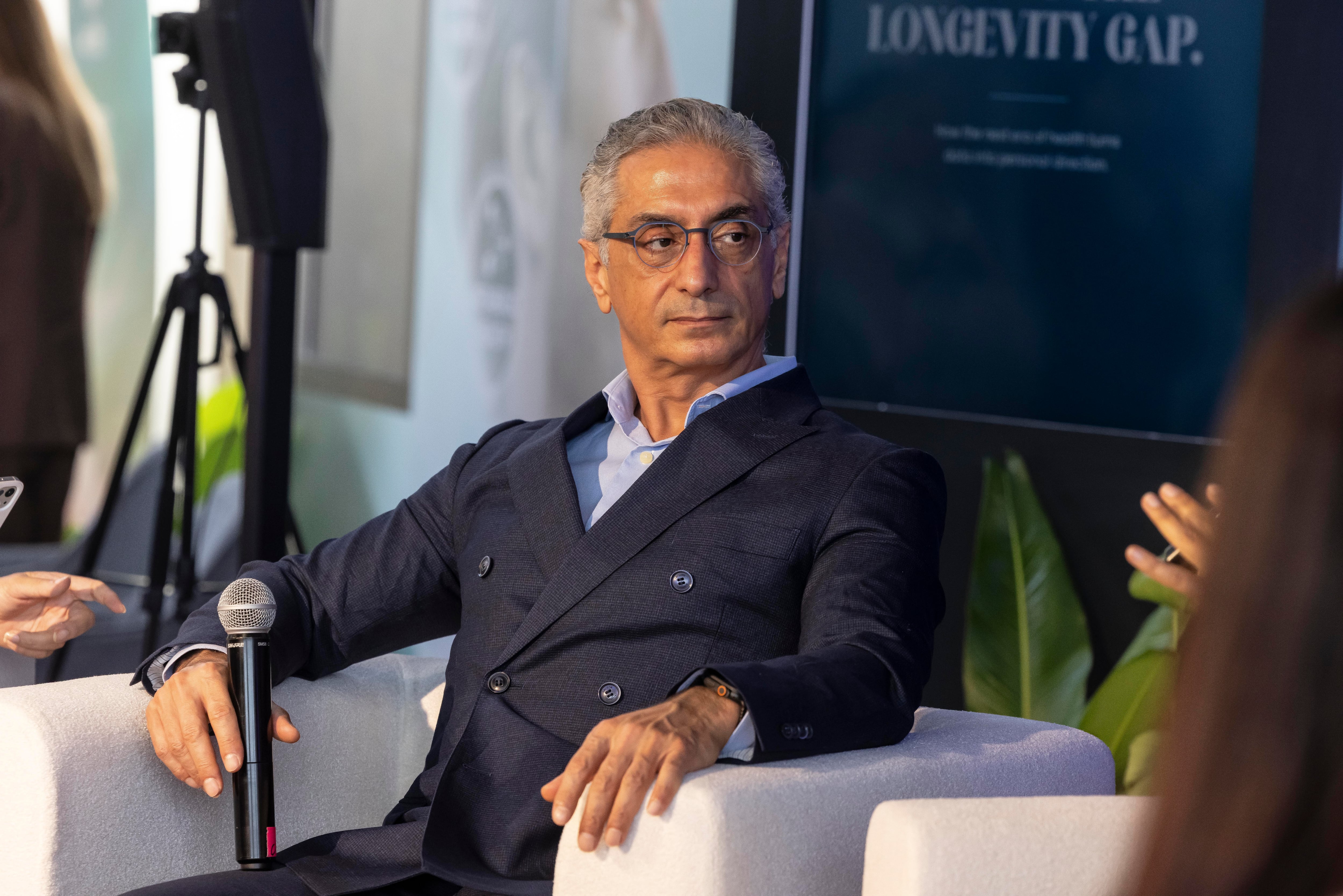 Dr Eli Abirached is an expert in recovery and biohacking at Dubai’s Restore Fitness. Antonie Robertson / The National