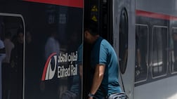 Tickets went on sale on Etihad Rail's website and app on Tuesday after the the long-awaited launch of passenger services was confirmed. Antonie Robertson/The National