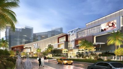Reem Mall is due to completed in 2018. Courtesy NREC and UPAC