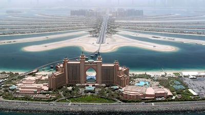 Home to swanky hotels such as Atlantis, The Palm, Dubai has a reputation on the world stage as a city of glamour. Karim Sahib / AFP
