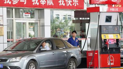 China is one of the largest consumers of oil from the Arabian Gulf. Natalie Behring / Bloomberg News