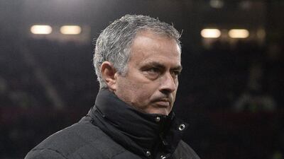 Manchester United manager Jose Mourinho arrives for the Europa League match between Manchester United and Feyenoord at Old Trafford in Manchester, England, on November 24, 2016. Oli Scarff / AFP