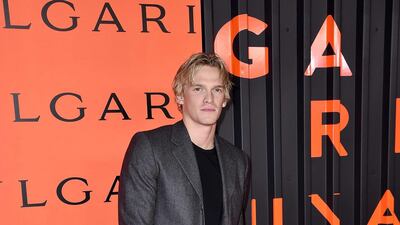 Cody Simpson attends the Bulgari New York Fashion Week party at Duggal Greenhouse on February 6, 2020. AFP
