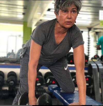 Award-winning weightlifter Lorraine More says she's stronger in her 60s than she was in her 30s. Photo: Lorraine More