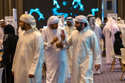 The event, which began in 2023, has already exceeded its target of finding roles for 5,000 Emiratis a year ahead of schedule. Victor Besa / The National