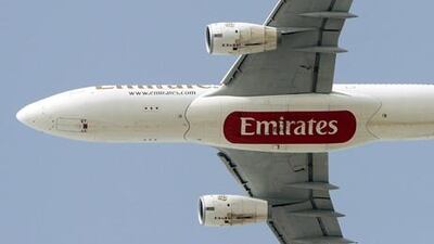 The global economic recovery last year helped Emirates reach record net profits of $1.5bn, although high fuel prices dragged down the performance. EPA/ALI HAIDER