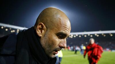 Bayern Munich's coach Pep Guardiola. (Reuters/Wolfgang Rattay)