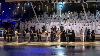 Solemn pride on Commemoration Day at Wahat Al Karama in Abu Dhabi