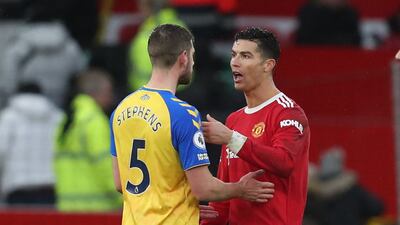 SUBS: Jack Stephens (Bednarek, 46’) – 7. A half-time change as Bednarek was forced off, and the 28-year-old was kept busy covering across the back and cutting out United’s chances. Reuters